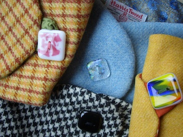 Campsie Glass Buttons