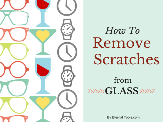 How to remove scratches from glass