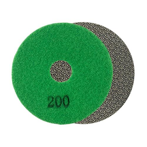200 grit velcro backed diamond grinding and polishing pad