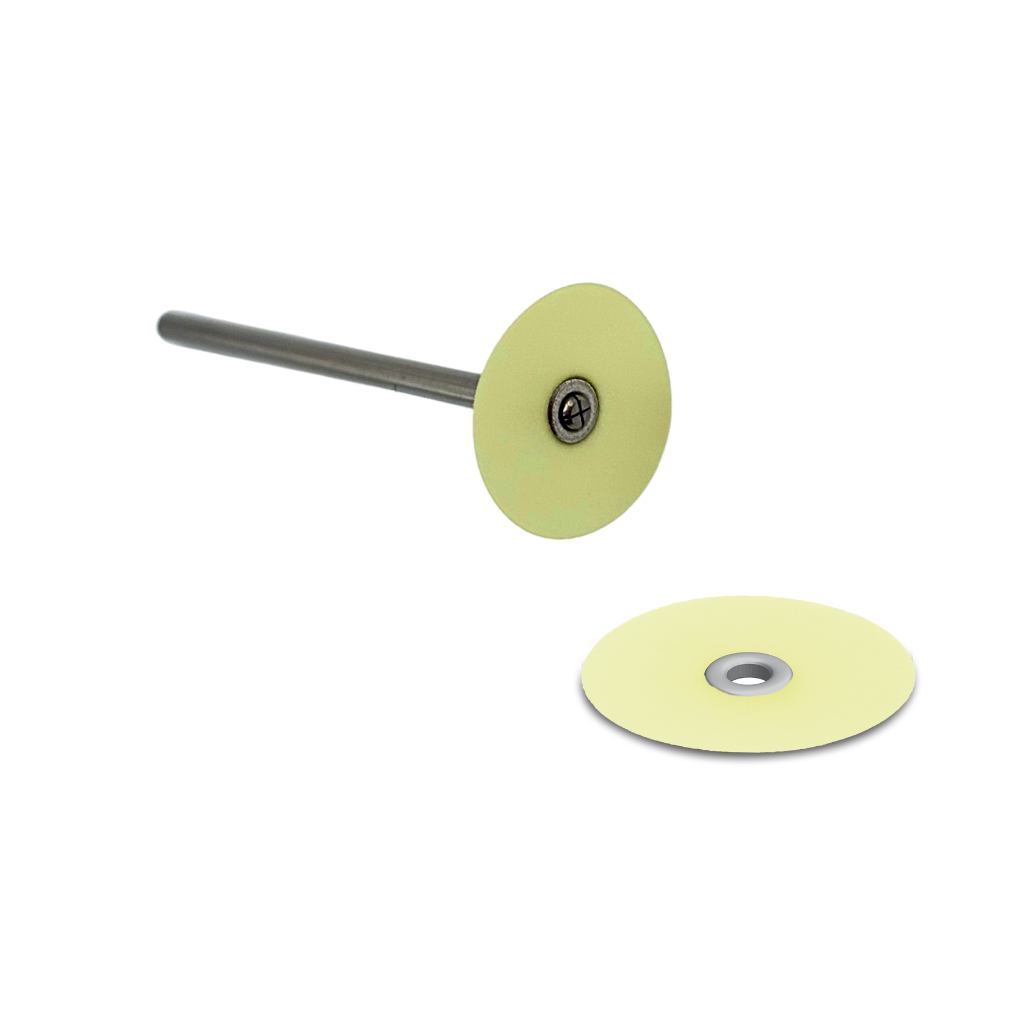 EVE Flexi-D Polishing Discs Yellow Fine on 95HP Mandrel