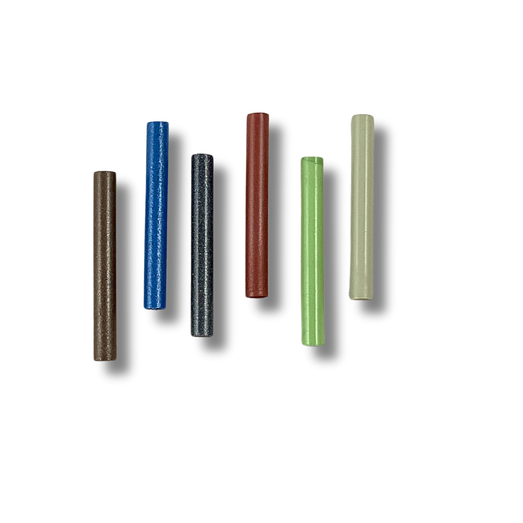 EVEFLEX silicone pin polishers pack of 6 assorted grades