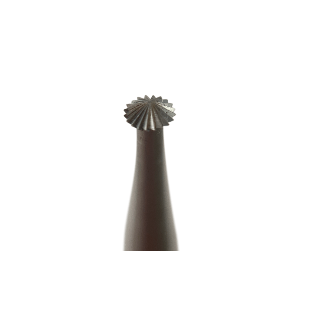 top view of 90 degree carbide bearing hart cutter