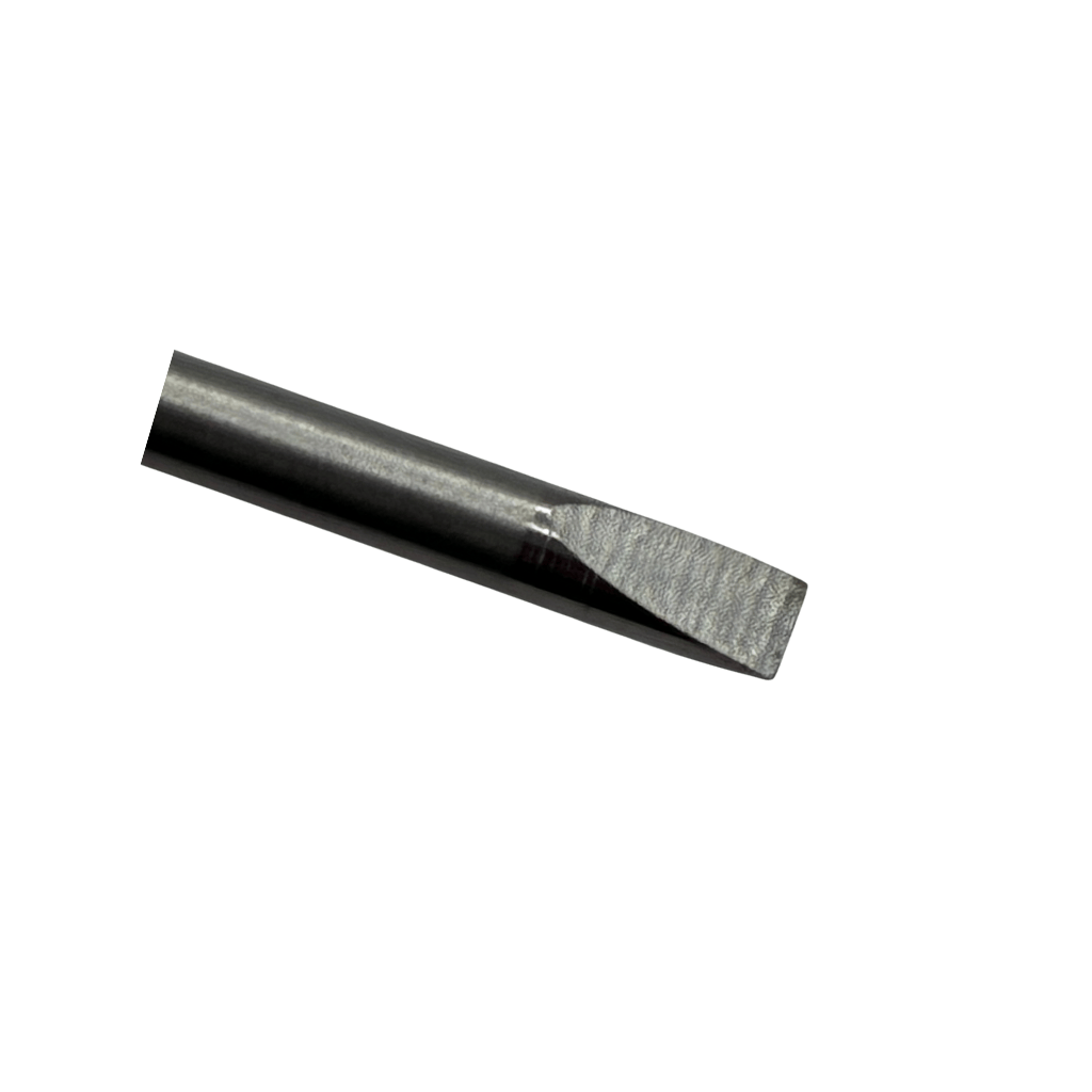 close up front view of horotec screwdriver blade