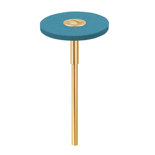 Blue, medium grade Diablade for pre-polishing HSS and carbide graver sharpening wheels