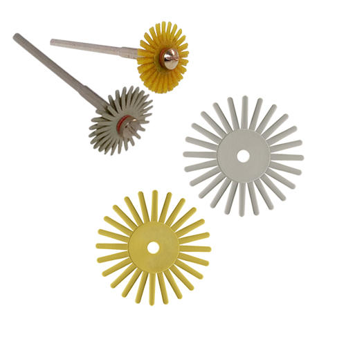 Radial Bristle Pumice Discs for polishing gold and silver and precious stones-0