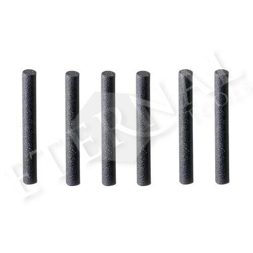 Grey 600 grit silicone pin polisher for polishing metals by EVEFLEX