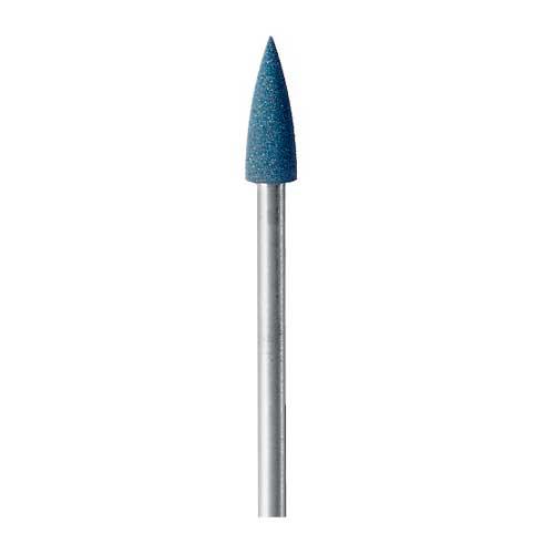 Mounted Flame Rubber Polishing Burrs Blue 500#