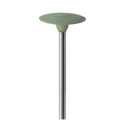 EVEFLEX Mounted Knife Edge Rubber Polishing Burrs Green 800#