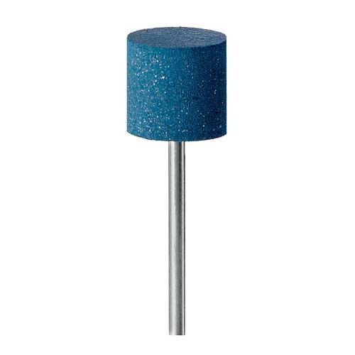 EVEFLEX TECHNIK Mounted Large Cylinder Rubber Polishing Burr Blue 500 grit