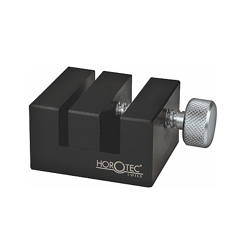 Swiss made watch bracelet holder with vice by Horotec