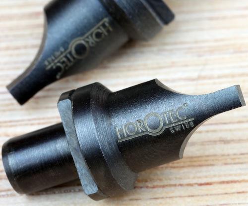 Two Horotec Screw Case Watch back Removal jaws