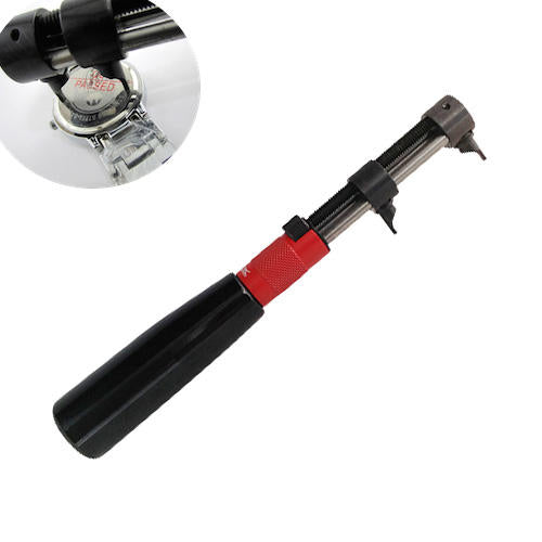 Horotec Screw Case Watch back Removal Tool MSA07.013 wrench style and an image of the jaws taking off a watch back