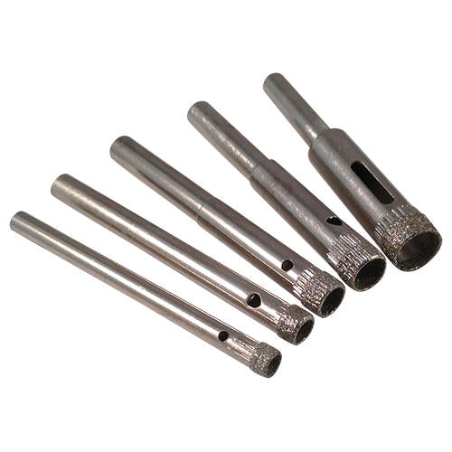 Diamond Core Drills for hole drilling in ceramic, stone, glass, bone, shell, marble, granite and more