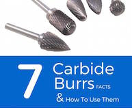 7 Facts About Tungsten Carbide Burrs and How To Use Them