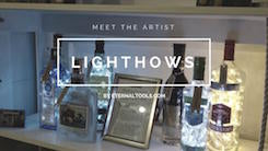 Meet the Artist: Bottle Lamps by Lighthows