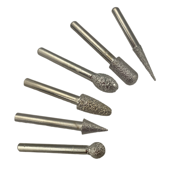 Vacuum Brazed Diamond Burrs