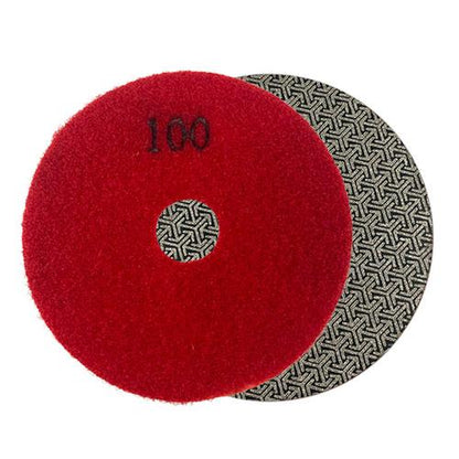 100 grit round diamond polishing and grinding pad-3