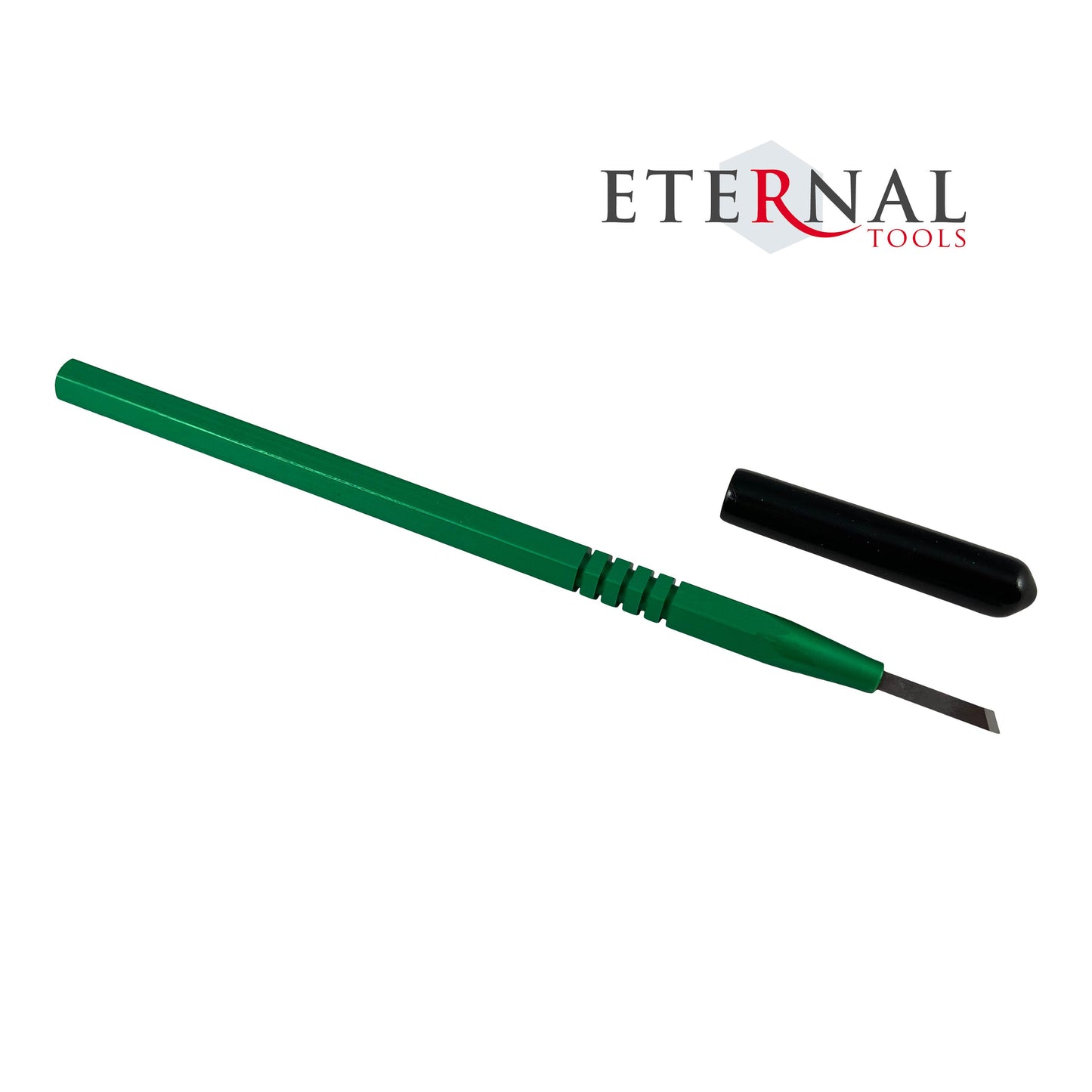 Carbide Gravers 2.5mm (Green) with black protective cap-2