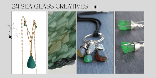 24 Creative Sea Glass Jewellers in the World