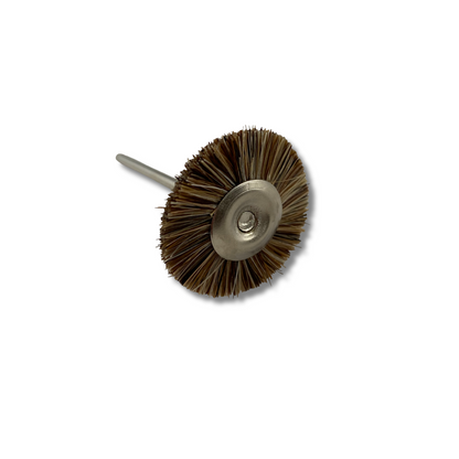 Pendant drill Brown Bristle Brush for cleaning and polishing