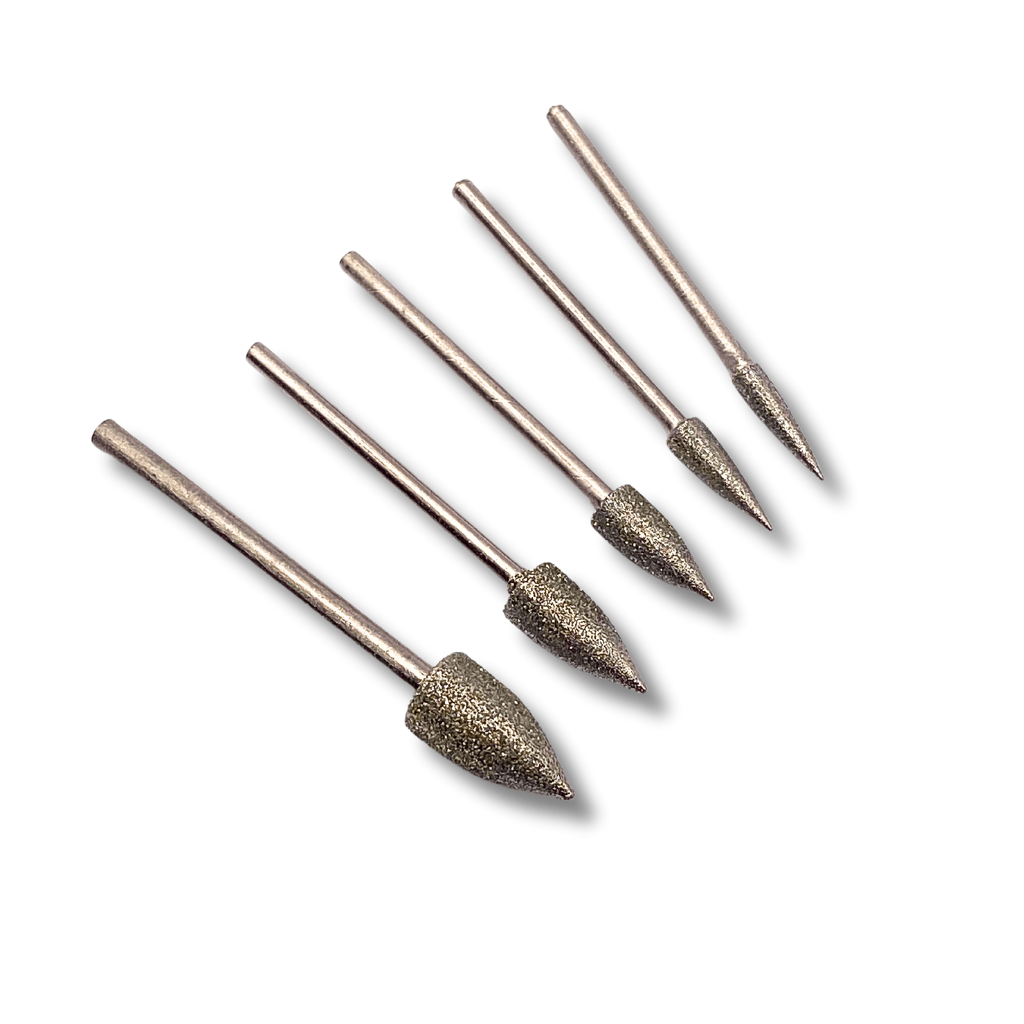 Diamond Bullet Burs with a HP 2.35mm or 3/32" shank