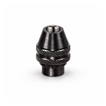 Dremel Multi Chuck 4486 for holding shanks from 0.4mm to 3.2mm. white background