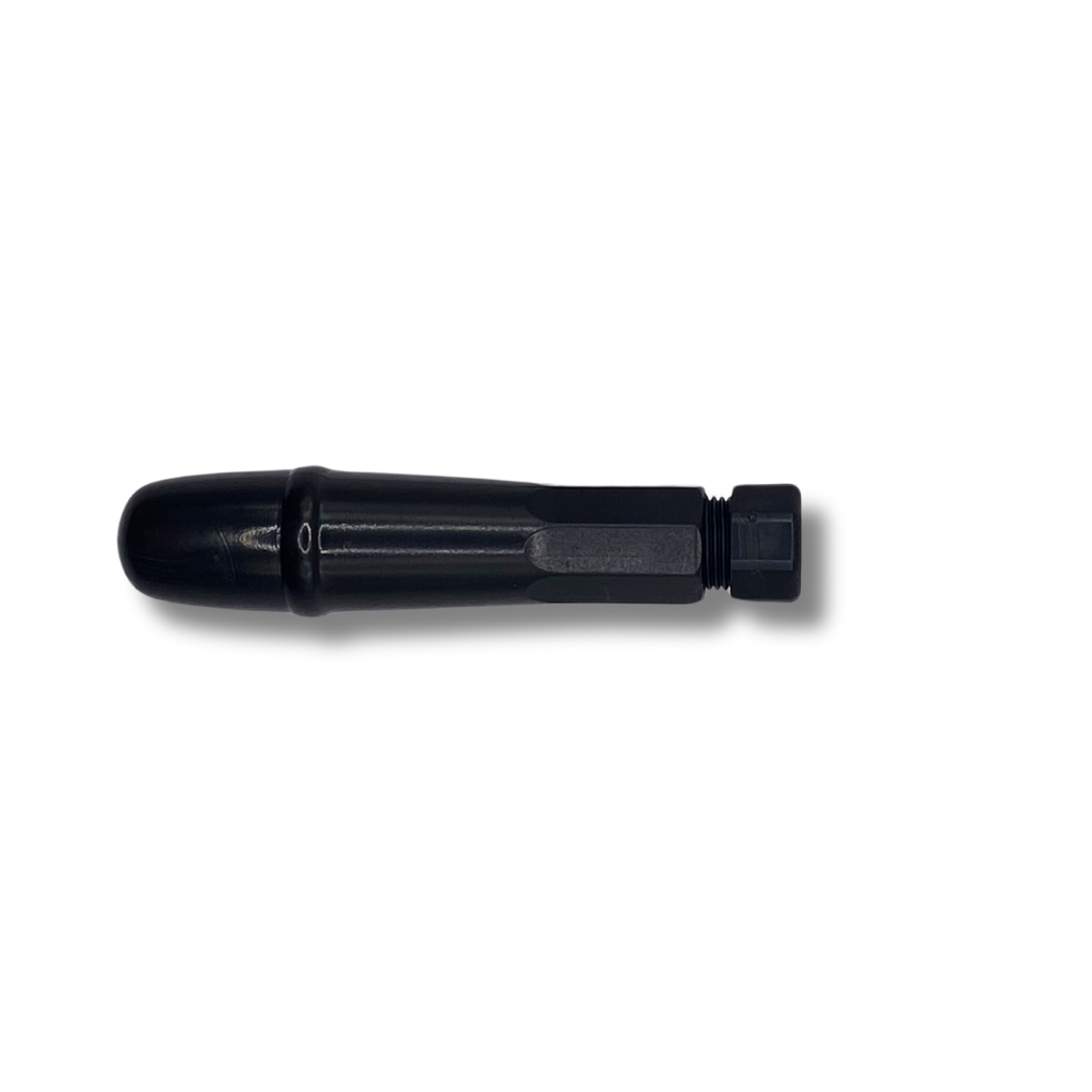 Black handle for holding Needle files