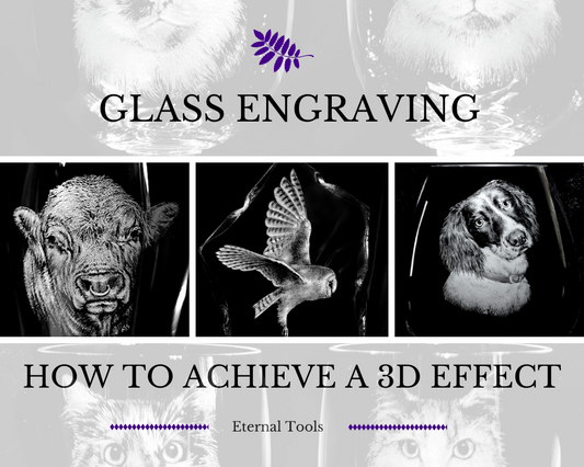 Glass Engraving. How to Achieve a 3D Effect and Fine Detail To Fur And Feathers