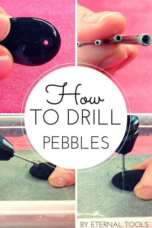 How to Drill Holes in Pebbles, Rock and Stones