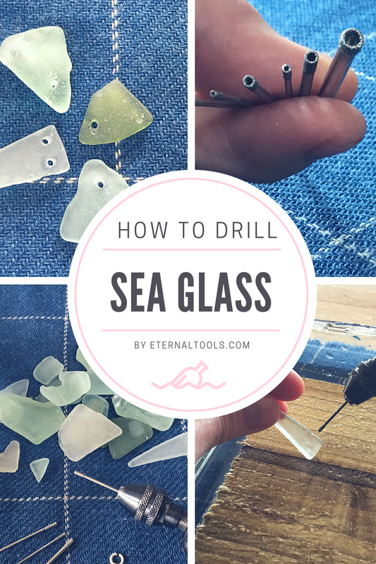 How to Drill Sea Glass for Jewellery Making