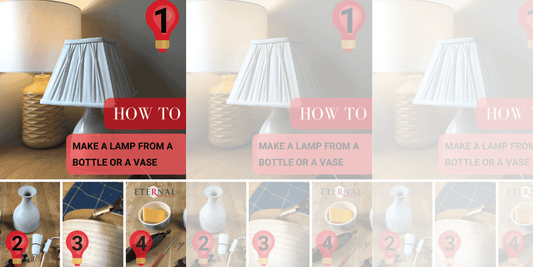 How to Make a Bottle Lamp
