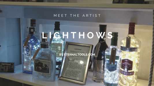 Meet the Artist: Bottle Lamps by Lighthows