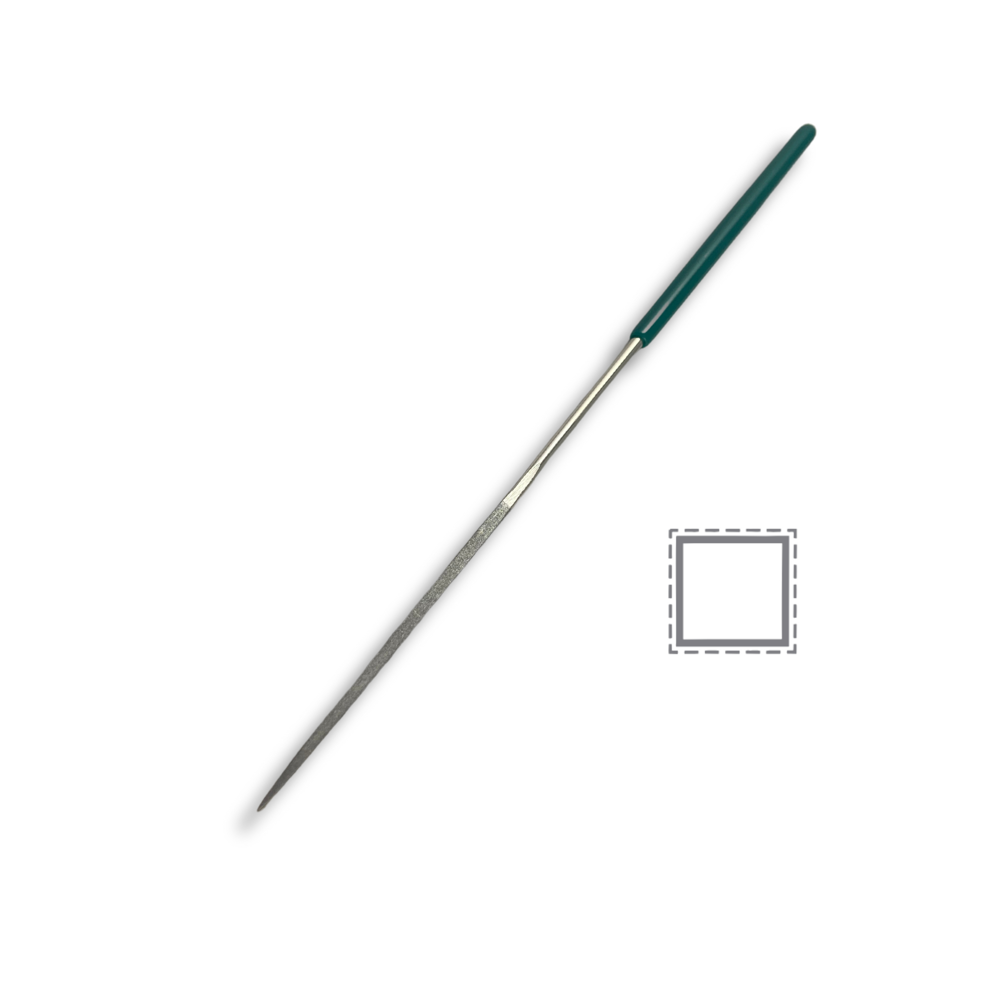 900 grit diamond needle file square