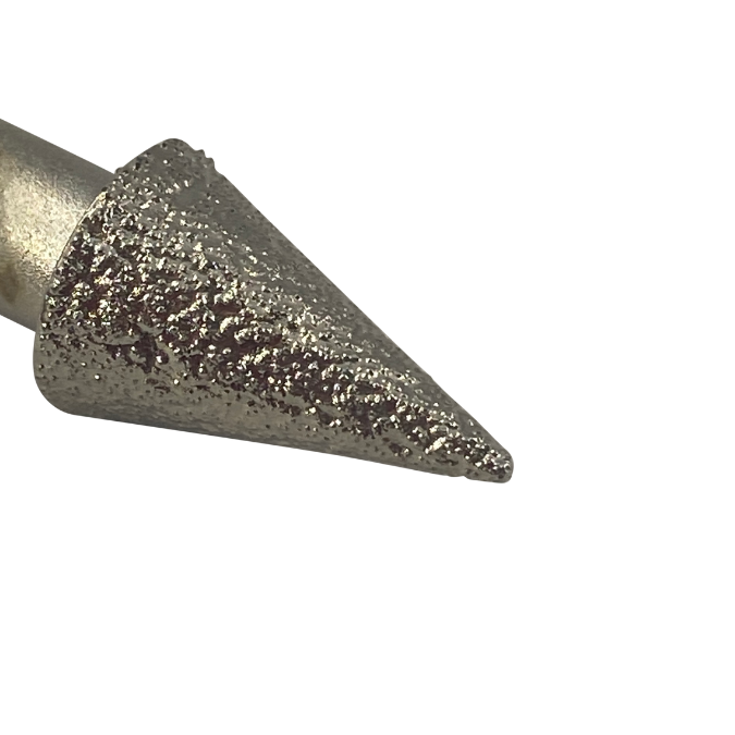 Vacuum Brazed Diamond Cone Burrs