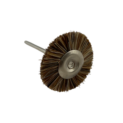 Medium Soft Brown Bristle Wheel