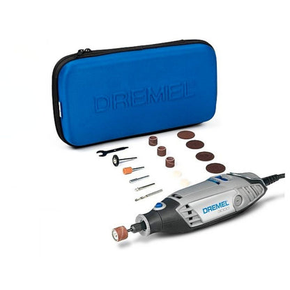 Dremel 3000 rotary tool kit with 15 accessories and soft carry case