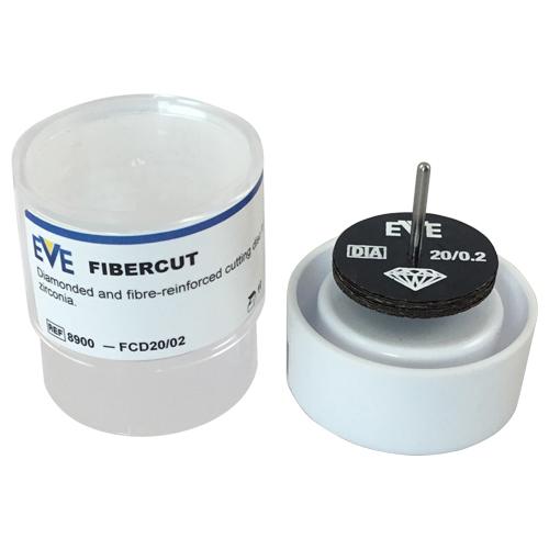 Box of 1 EVE Diamond Fibercut Wheels for cutting glass, stone and zirconia-2