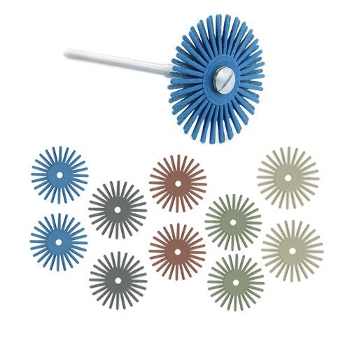 Radial Bristle Polishing Discs for polishing metals-0