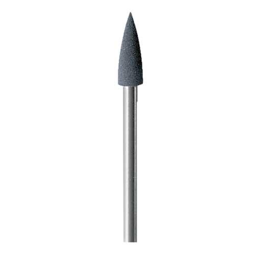 EVEFLEX TECHNIK Mounted Flame Rubber Polishing Burrs Dark Grey 600#-3