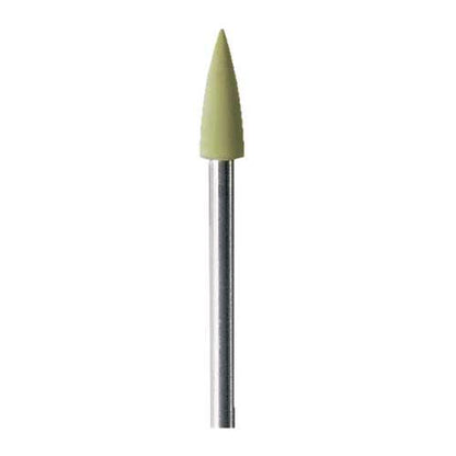 EVEFLEX TECHNIK Mounted Flame Rubber Polishing Burrs Light Green 900#-6