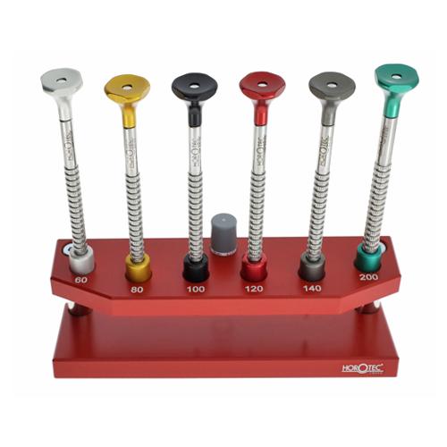 Horotec 6 Watchmakers Screwdrivers Set with 6 Spare Blades-0