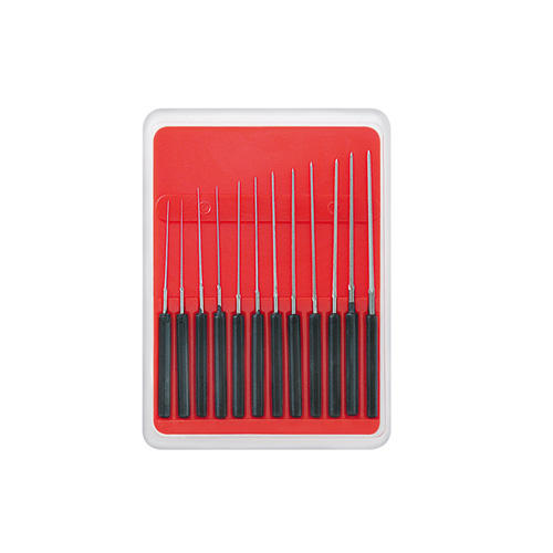 Cutting broaches set of 12 pieces. 0.05mm - 0.55mm-0