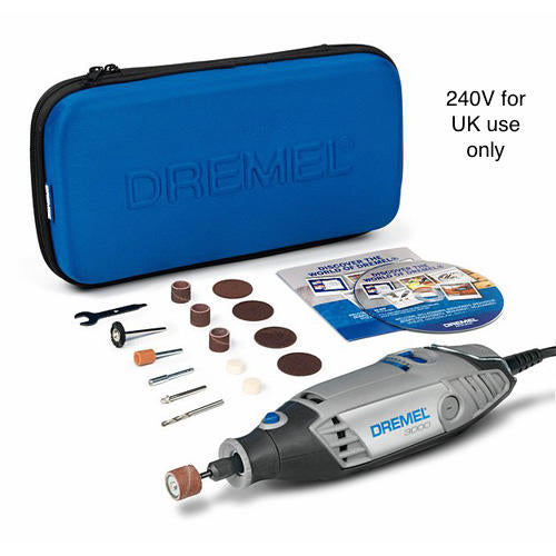 Dremel 3000 Rotary Tool with 15 attachments-0