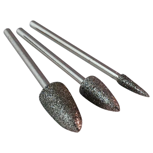 Diamond Bullet Burs with a 2.35mm or 3/32" shank-0