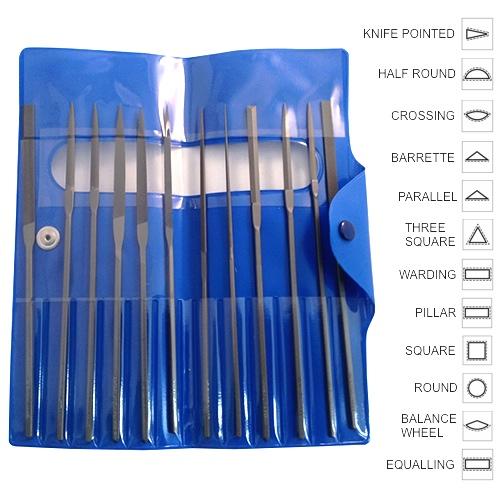 Vallorbe Swiss Escapement Files Cut 4 3092-4-0