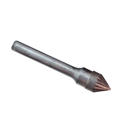 10mm x 8mm, 6mm shank 60 degree countersink carbide burr-0