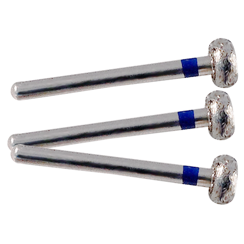 Diamond FG Dental Burrs Oblate Spheroid (Medium)(Pack of 3)-0