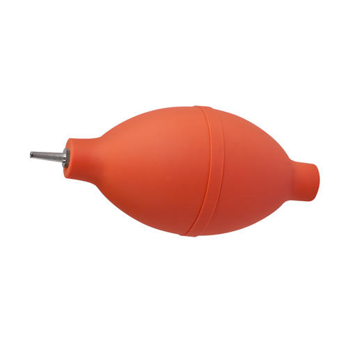 Horotec Rubber Dust Blower, Oval Shape. Red-0