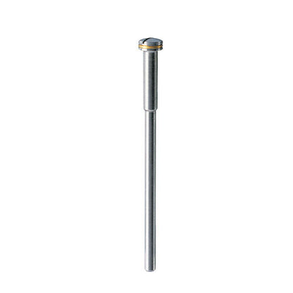 Stepped heavy duty screw mandrel with 2.35mm shank for holding wheel polishers and slitting discs and wheel polishers 