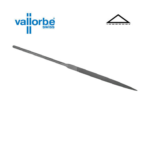 Vallorbe swiss needle file Barrette 160mm cut 4-1